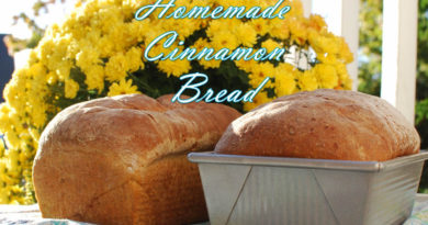 Kate's Homemade Cinnamon Bread from www.fatkidatheart.com